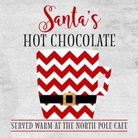 Framed North Pole Cafe