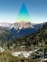 Framed Mountain Peak