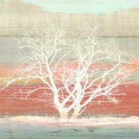 Framed 'Treescape #1 (detail)' border=