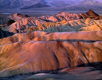 Framed Eroded Mudstone, Death Valley Np, California