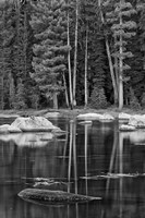 Framed California, Sierra Lake (BW)