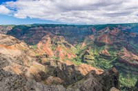 Framed Waimea Canyon, Kauai, Hawaii