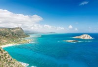 Framed North Shore From Makapu'u Point, Oahu, Hawaii