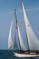 Framed Schooner #22 Sailing, Massachusetts