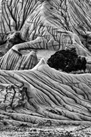 Framed Unusual Erosion Formations In Makoshika State Park (BW)
