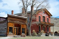 Framed 1862 Gold Rush Town In Bannack, Montana