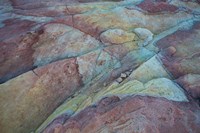 Framed Eroded Layered Sandstone, Nevada