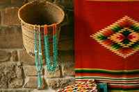 Framed Santa Fe Turquoise Necklaces, New Mexico