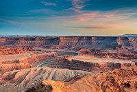 Framed Sunset At Deadhorse Point State Park