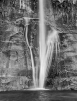 Framed Lower Calf Creek Falls Escalante, Utah (BW)