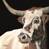 Framed Longhorn Love