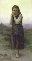 Framed Little Shepherdess, 1891