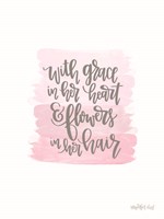 Framed Grace in Her Heart