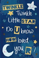 Framed Twinkle Twinkle Little Star