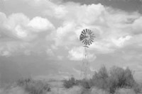 Framed Abstract Windmill