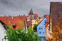 Framed Rothenberg Cityscape