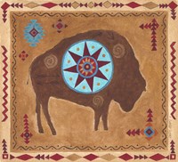 Framed Desert Buffalo