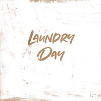 Framed 'Laundry Day' border=