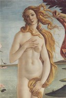 Framed Birth of Venus, Venus