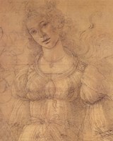 Framed Drawing of a Woman