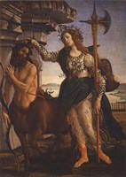 Framed Pallas Athena and the Centaur, 1482