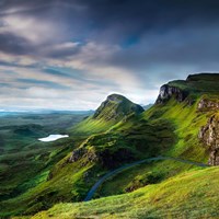 Framed Summer on the Quiraing