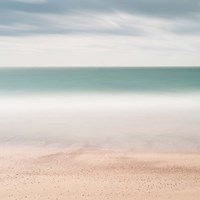 Framed Beach, Sea, Sky