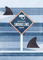 Framed Official Snorkeling Area
