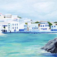 Framed Mykonos II