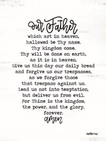 Framed Lord's Prayer