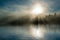 Framed Rising above the Water