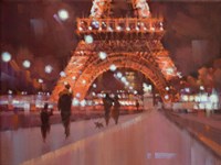 Framed Paris at Night