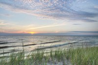 Framed Lake Michigan Sunset III