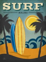 Framed Surf Malibu