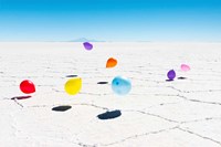 Framed Balloons Three, Salar de Uyuni, Bolivia