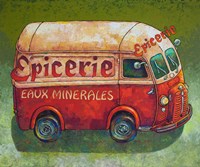 Framed Van Ordinaire Epicerie