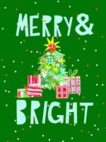 Framed Merry & Bright VI