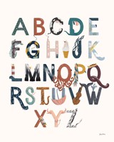 Framed Alphabet A to Z