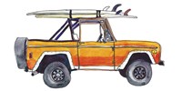 Framed Surf Car XIII