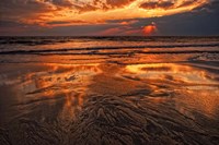 Framed Sunset, Delaware Bay, Cape May NJ