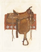 Framed Western Saddle I Light