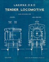 Framed Locomotive Blueprint III