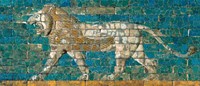 Framed Panel with Striding Lion, ca. 604-562 B.C.E.