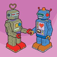 Framed Love Bots