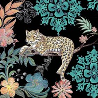 Framed Jungle Exotica Leopard II