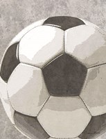 Framed Sports Ball - Soccer