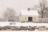 Framed Virginia Snow Storm