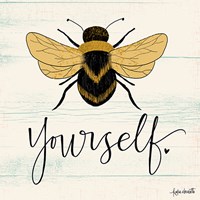 Framed 'Bee Yourself' border=