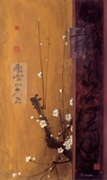 Framed Oriental Blossoms I