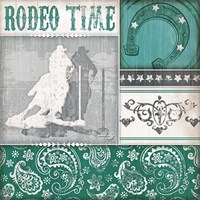 Framed Rodeo Time